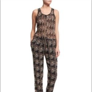 Isabel Marant Etoile Silk Floral Jumpsuit, size 36 or S/M